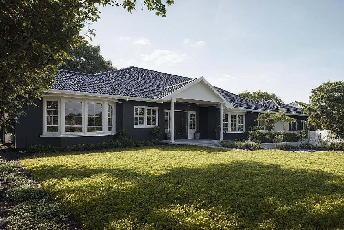 Exterior View • Render • Modern Charcoal