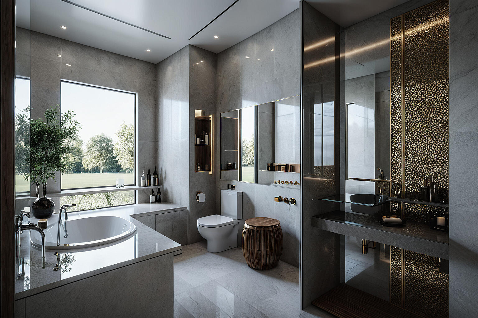 Bathroom • Render • Contemporary